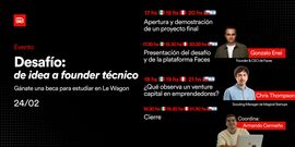 Desafío: de idea a founder técnico | Un evento para emprendedores