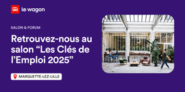 Retrouvez l'équipe du Wagon Lille au salon "Les clés de l'emploi 2025"