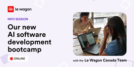 Our new AI Software Development bootcamp in North America