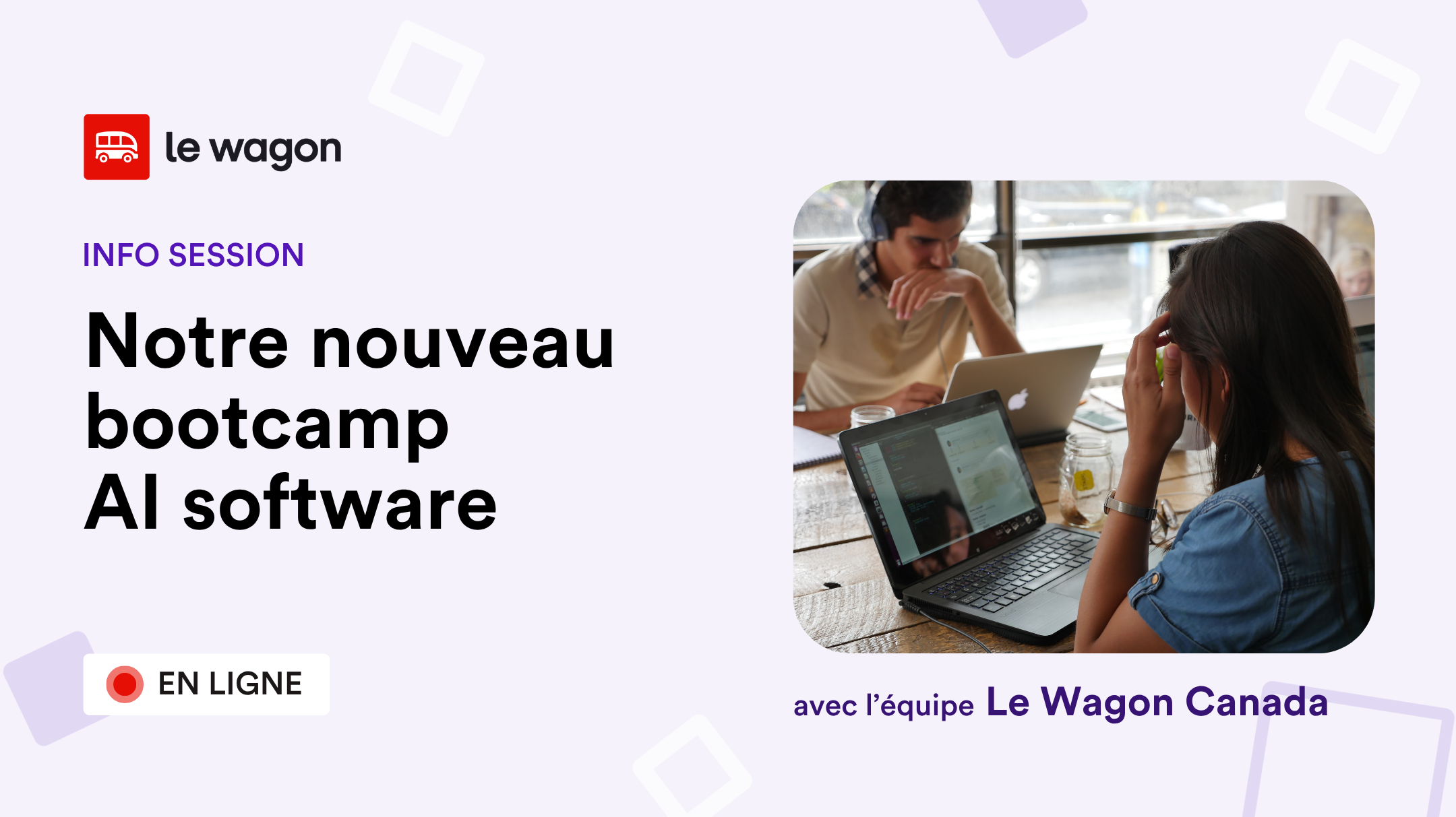 Notre nouveau bootcamp AI Software Development en Amérique du Nord
