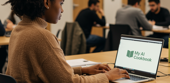 student learning code and AI