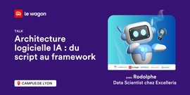 Architecture logicielle IA : du script au framework