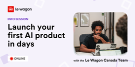 Info session: Launch your first AI product in days