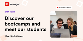 Experience our campus at Le Wagon Berlin