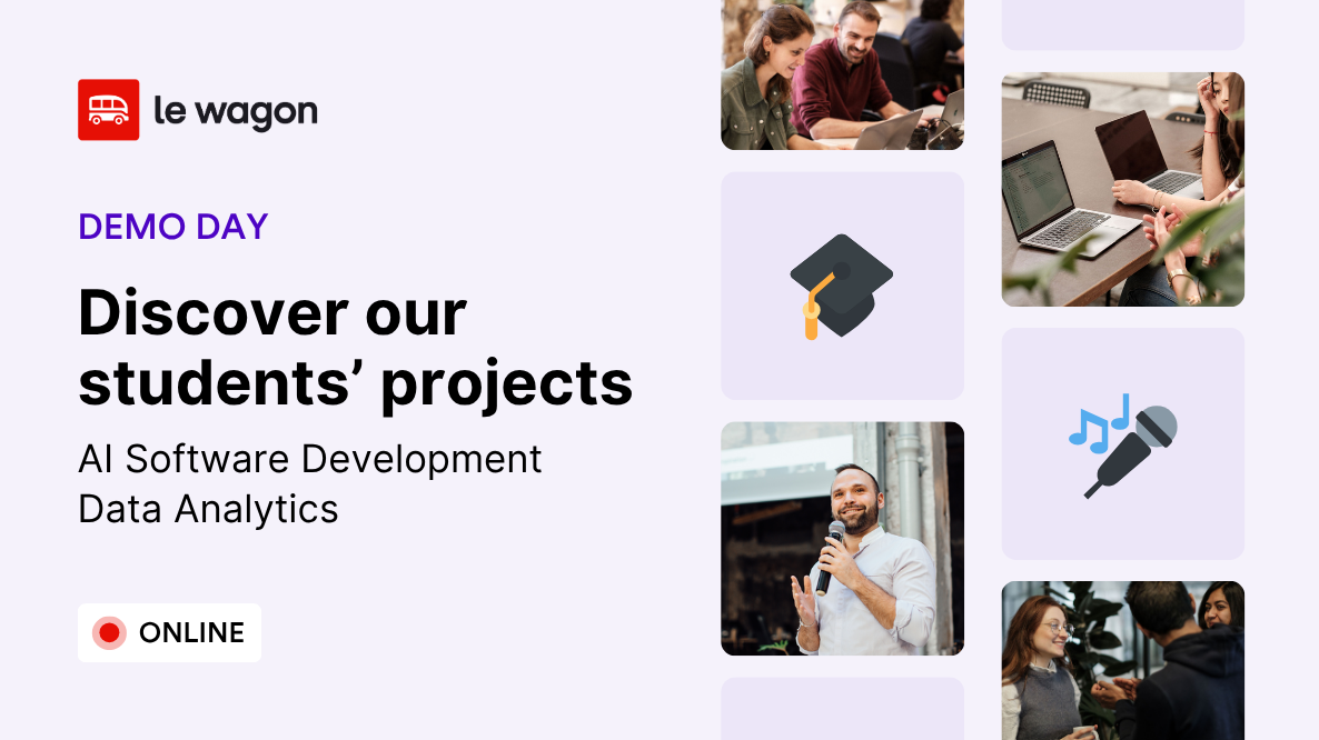 Online Demo Day | AI Software Development, Data Analytics