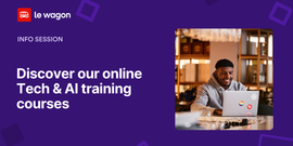 Info Session: Discover our online Tech & AI training courses