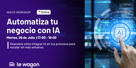 [Le Wagon Sprint Series] Automatiza tu negocio con IA