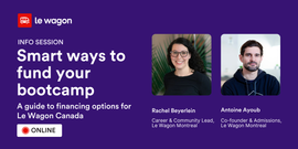 Smart ways to fund your bootcamp:  A guide to financing options for Le Wagon Canada