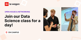 Join our Data Science class for a day!