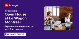 Open House  at Le Wagon Montréal