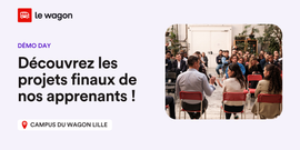 Demo Day : Découvrez les projets finaux de nos apprenants