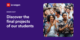 Discover our students’ final projects