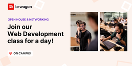 Join our Web Development class for a day!