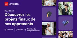 Découvrez les projets de fin de formation de nos apprenants !
