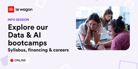 Explore our Data & AI bootcamps: syllabus, financing & careers