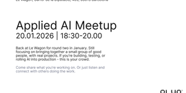 Applied AI Meetup with PLYO Lab