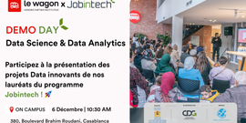 Jobintech x Le Wagon Casablanca - Demo Day Data