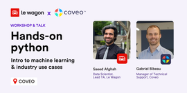 Hands-on python: Intro to machine learning + industry use cases