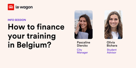 Info Session: How to finance your training in Belgium?