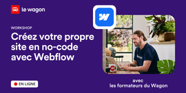 Créez votre premier site no-code avec Webflow