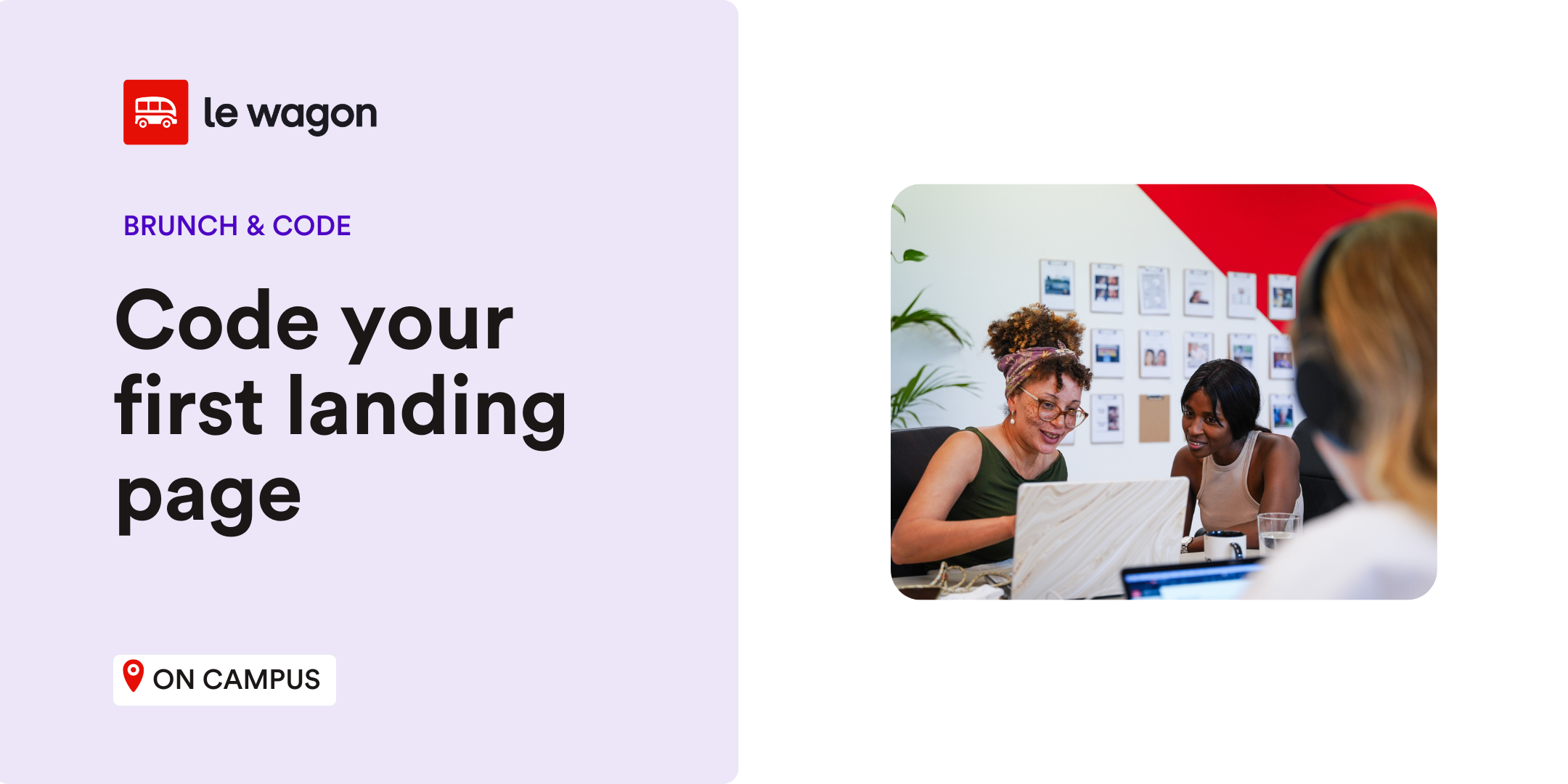 Brunch & Code : Code your first landing page
