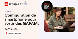 NDW : Configuration de smartphone pour sortir des GAFAM.