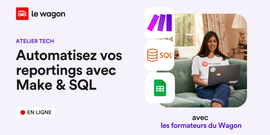 Automatisez vos reportings avec Make & SQL