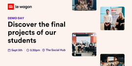 Demo Day: discover the final projects of our students