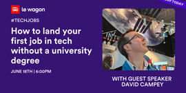 How to land your first job in tech without a university degree