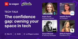 The confidence gap: owning your space in tech 