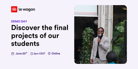 Discover what 2 months at Le Wagon can do: Growth Marketing & Data Analytics Students 