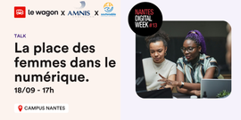 NDW : La place des femmes dans le numérique.