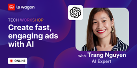 Create fast, engaging ads with AI