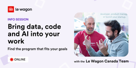 Bring data, code and AI into your work: Find the program that fits your goals