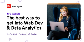 The best way to get into Web Dev & Data Analytics