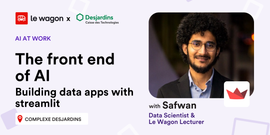 The Front End of AI: Building Data Apps with Streamlit