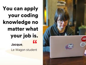 Meet our students: take your new coding skills to any job