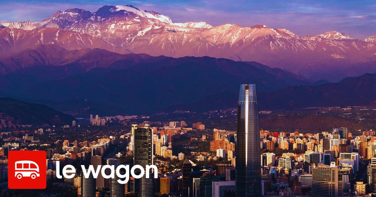 Data Engineering course in Santiago Le Wagon