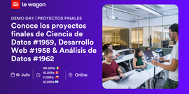 Demo Day - Proyectos Data Science, Data Analytics y Web Development