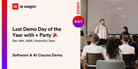 Last Demo Day of the Year - Software & AI Bootcamp