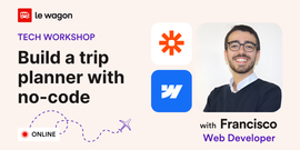 Build a trip planner with no-code