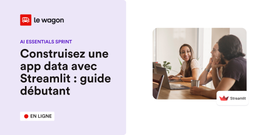 Construisez une app data avec Streamlit : guide débutant
