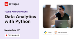 Data Analytics with Python | Tech & AI Foundations