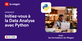 Initiez-vous à la Data Analyse avec Python