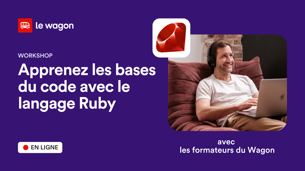 Apprenez les bases du code avec le langage Ruby