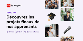 Découvrez les projets de fin de formation de nos étudiants !