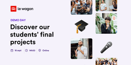 DEMO DAY - Discover our students’ final projects