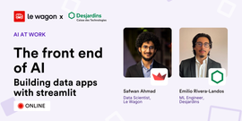 The Front End of AI: Building Data Apps with Streamlit