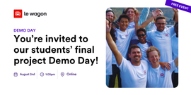 Demo Day | Le Wagon Cape Town | Batches #1970 #1954