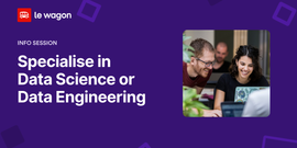 Info Session: Specialise in Data Science or Data Engineering